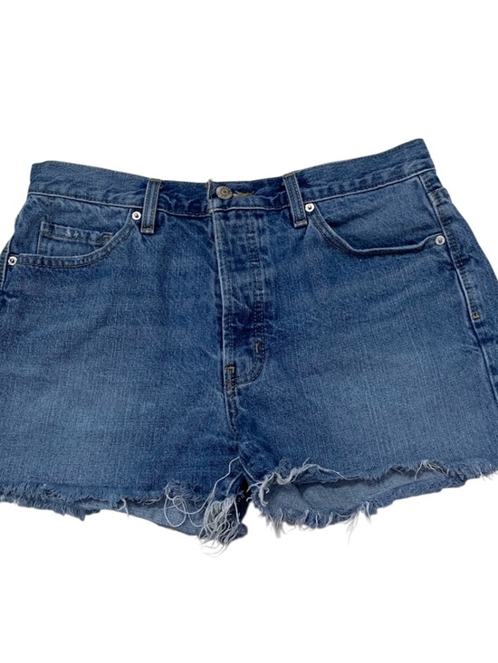 BDG Pants - BDG Women’s Raw Hem High-Rise Denim Shorts Medium Wash Boho Size 27